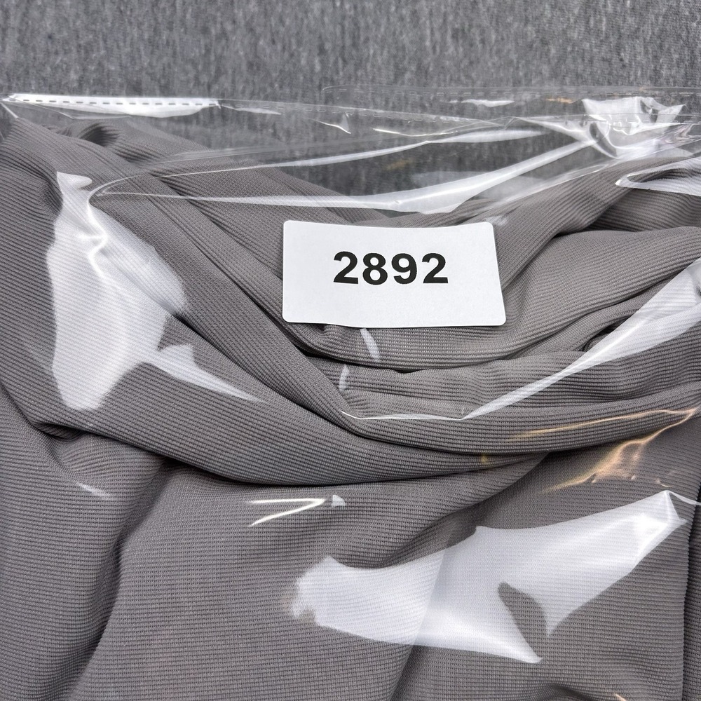 Halara Pants Gray Wide Leg Stretch Dress Work Trousers Women's XL Petite Pull On - Picture 13 of 14
